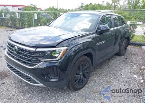 2024 Volkswagen Atlas Cross Sport 2.0T Se W/Technology из США, поврежденный, VIN 1V2JE2CA6RC249919